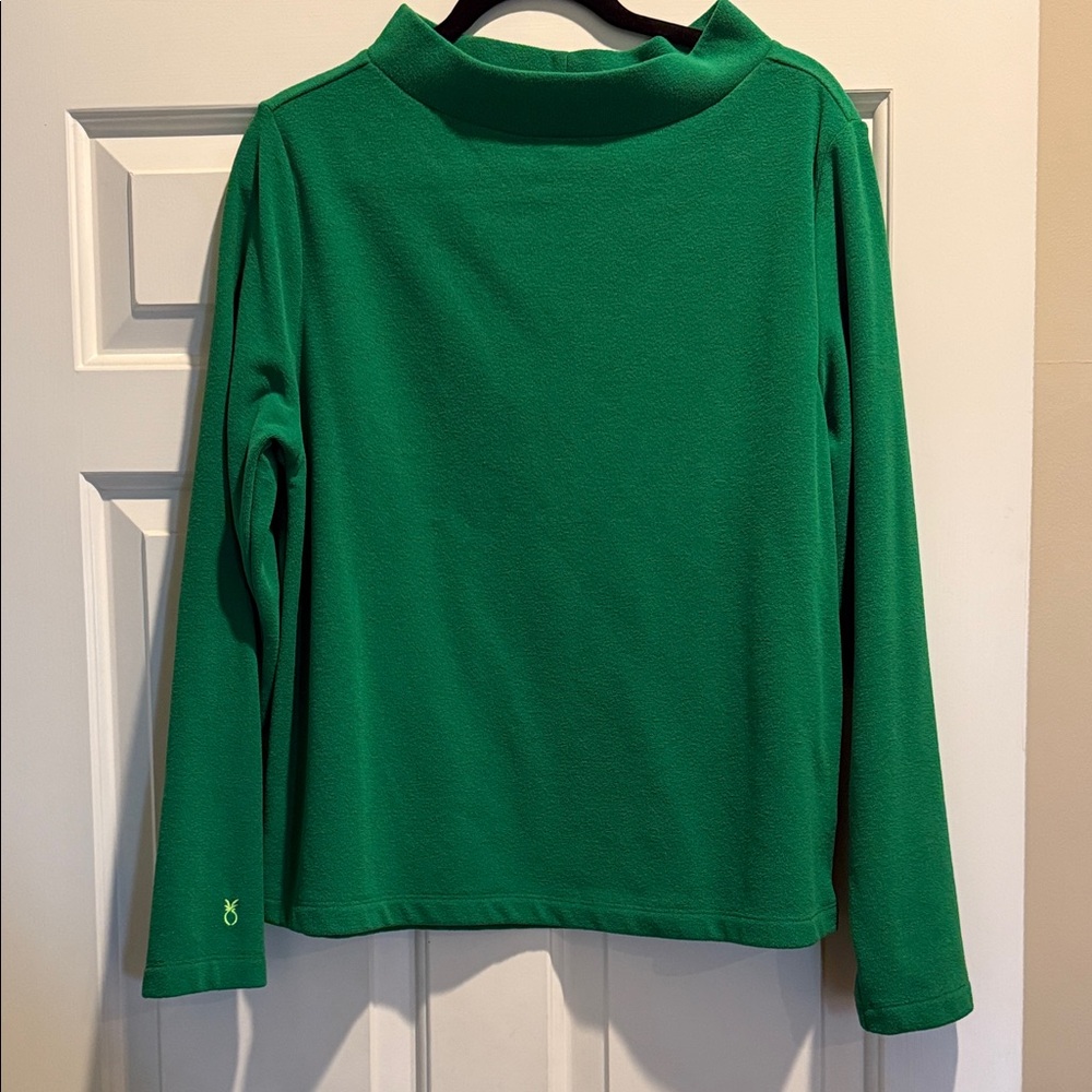 Dudley Stephens Vibrant Green Long Sleeve Tee
